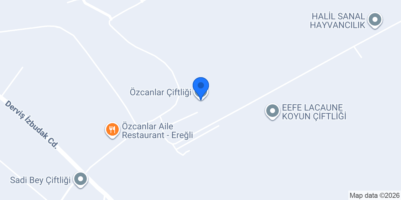 Özcanlar Çiftliği konumu