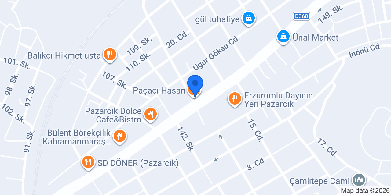 Paçacı Hasan konumu