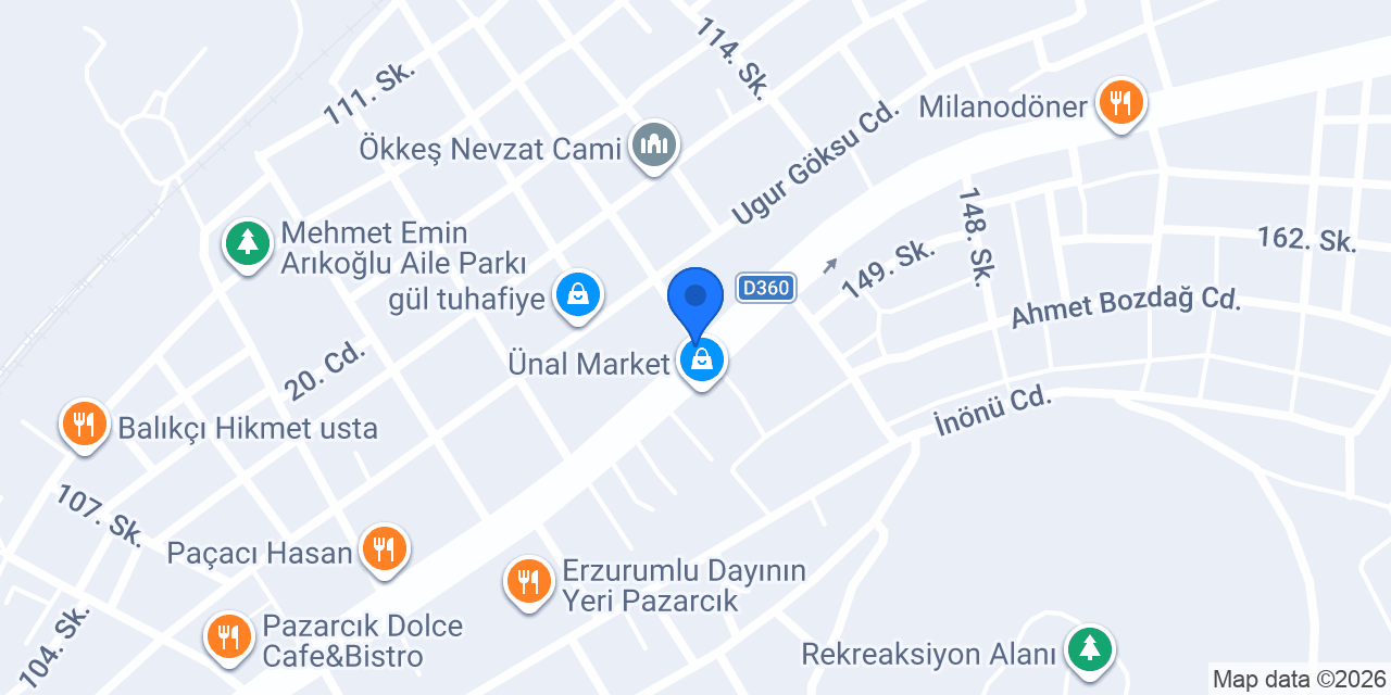 Özyurt Elektrik konumu