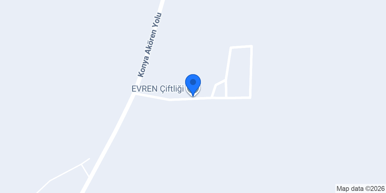 EVREN Çiftliği konumu