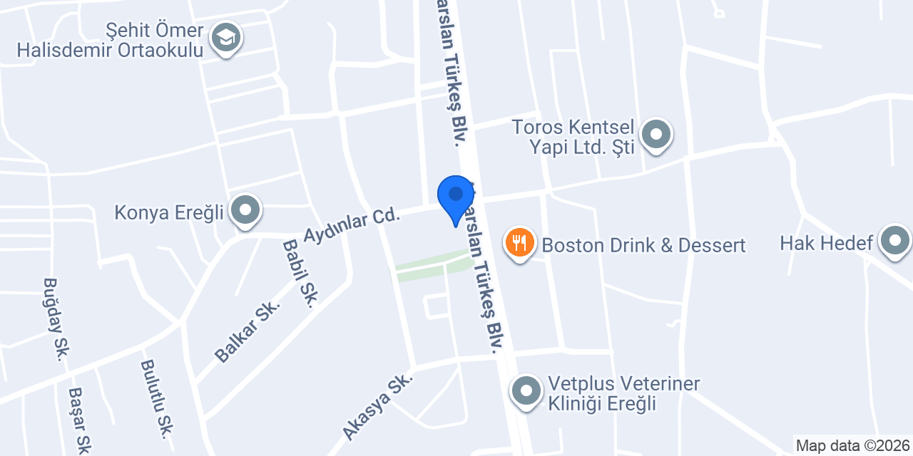 Balmar Alişveriş Merkezi konumu