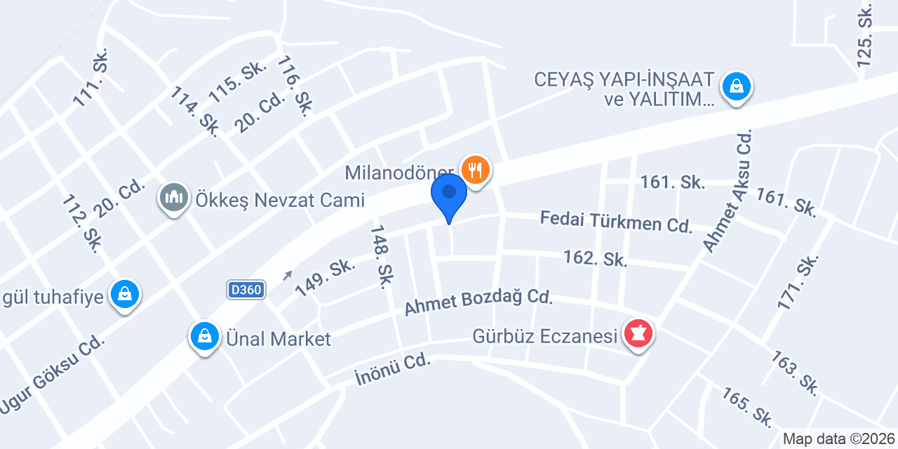 mutlu prefabrik ltd. şti. konumu