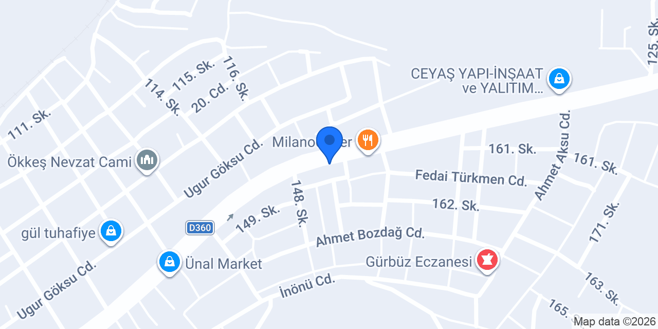 Bİİ SOS DÖNER konumu