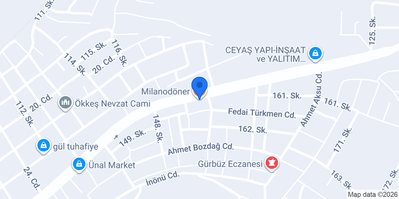 Milanodöner konumu