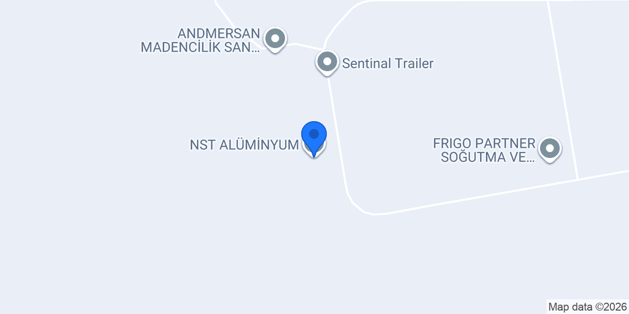 NST ALÜMİNYUM konumu