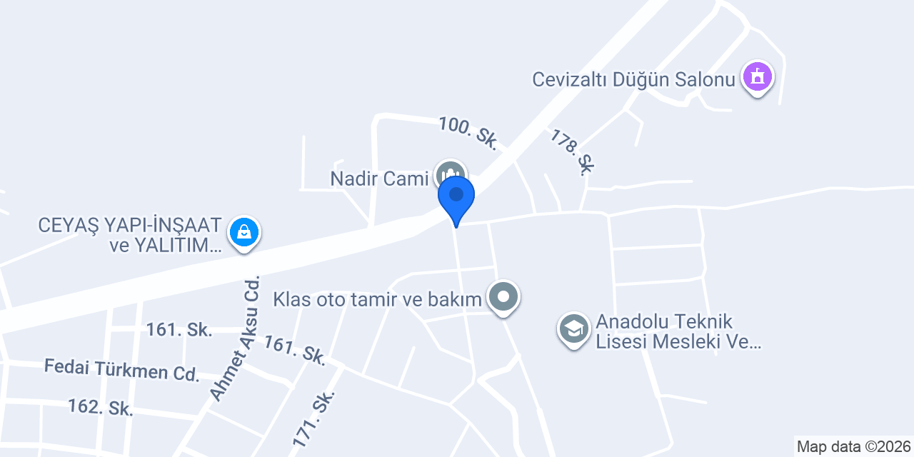 Serince çiğ köfte konumu