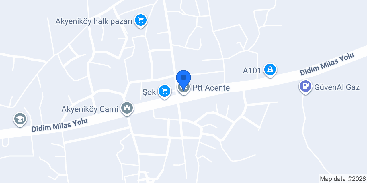Ptt Acente konumu