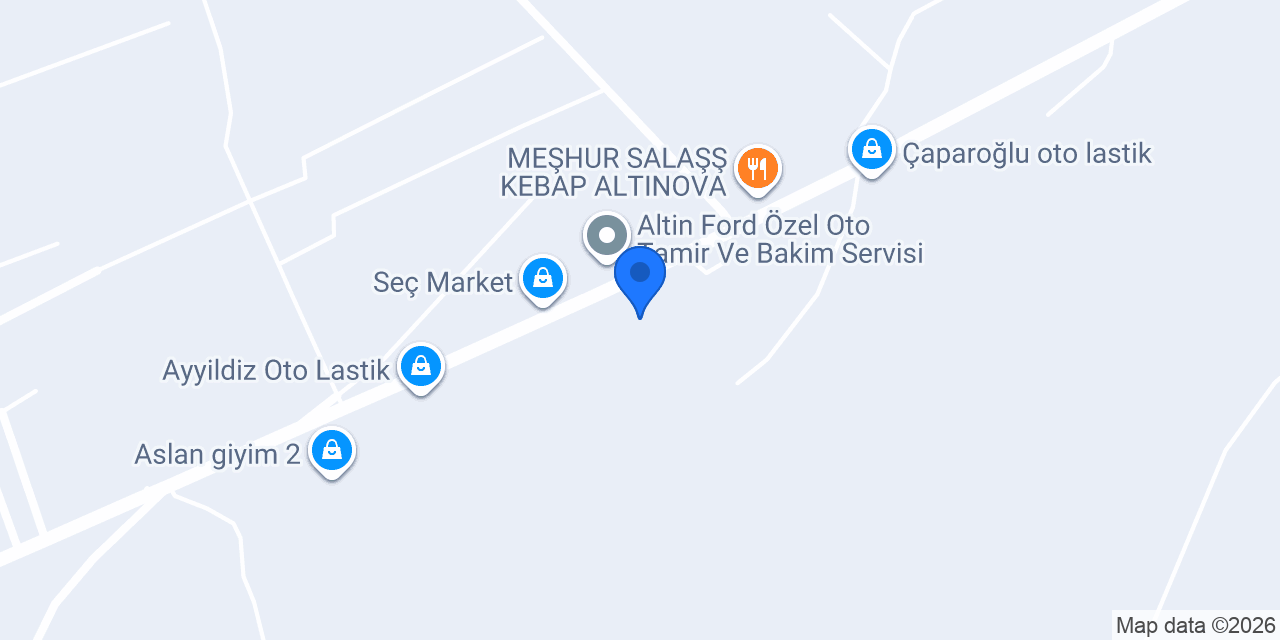 Özen Yapı Cephe Sistemleri konumu