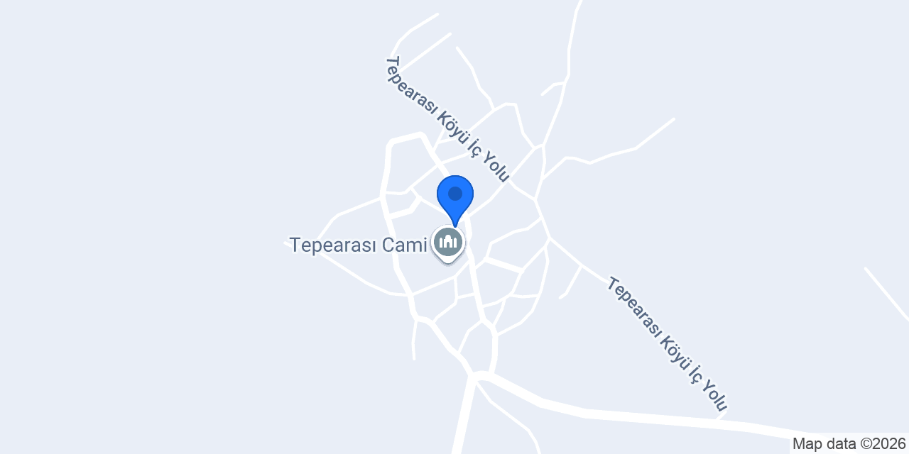 Tepearası Köyü Muhtarlığı konumu