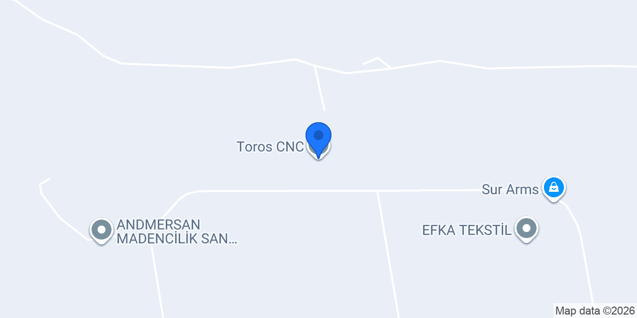 Toros CNC konumu