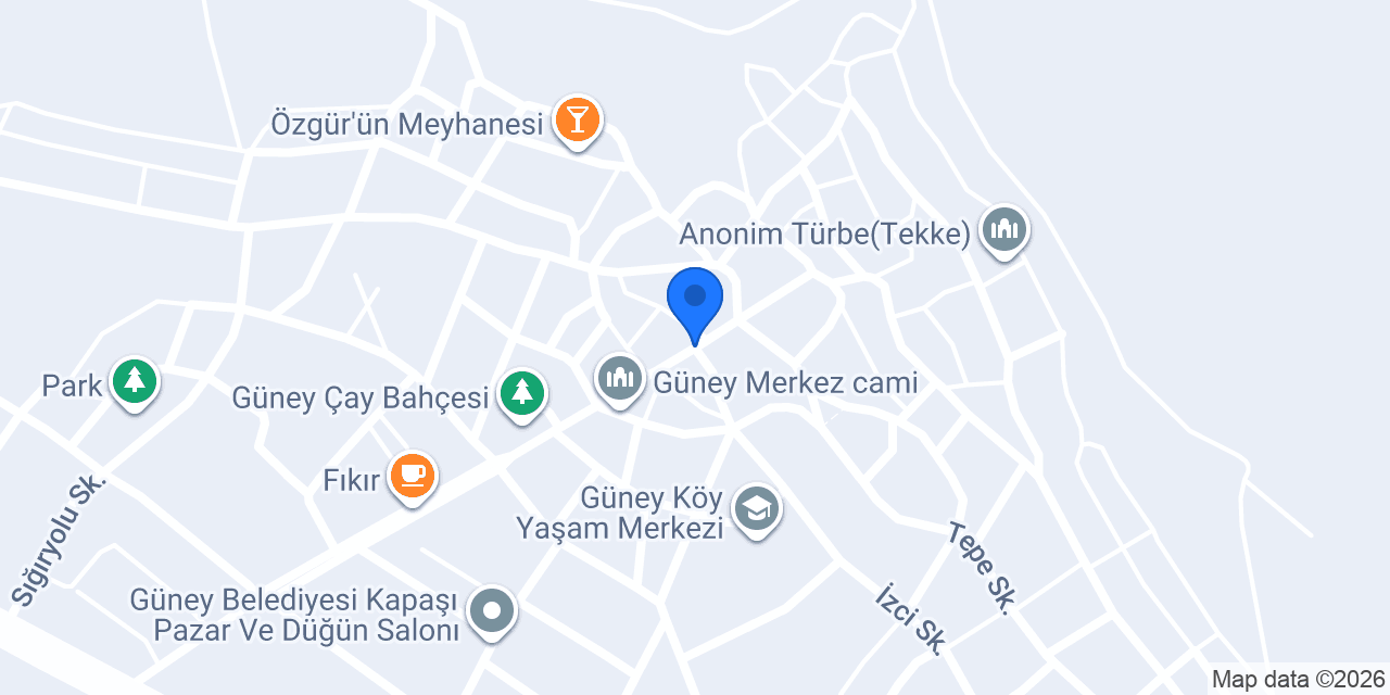 Aşağı Cami Köyü Muhtarlığı konumu