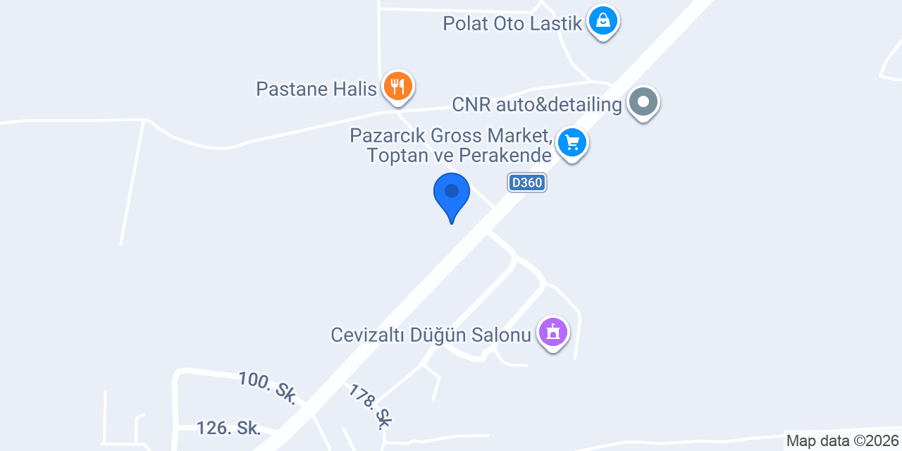 Aricanlar Vinç konumu