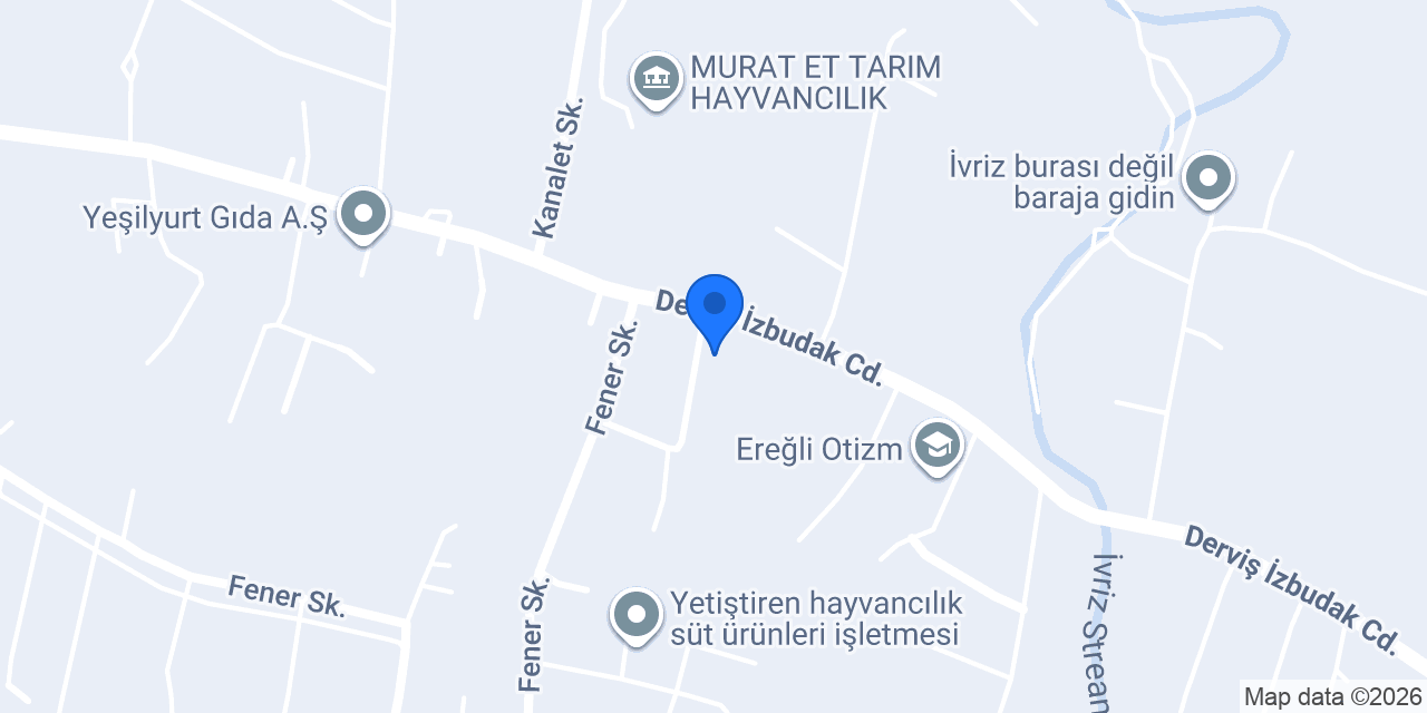 Aksu Peynir Fabrika konumu