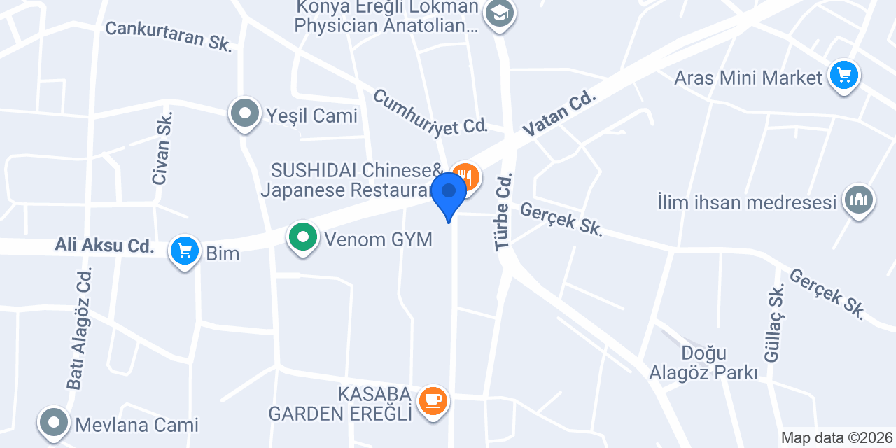 Han Yapı İnşaat konumu