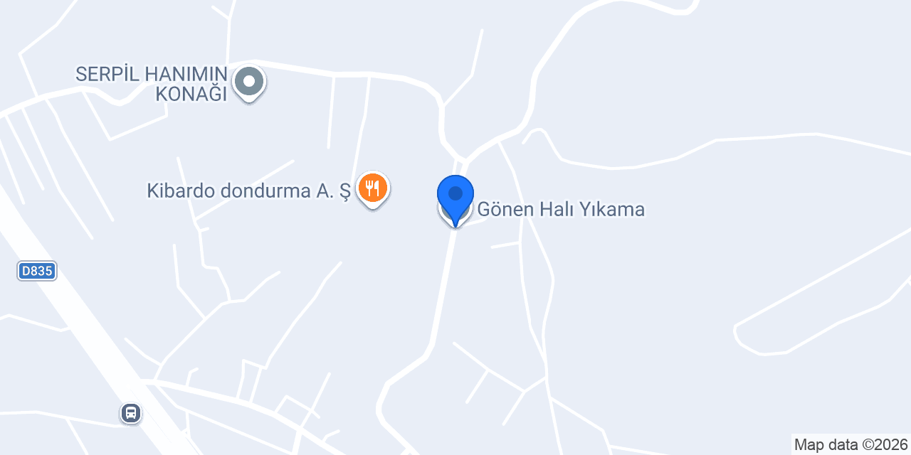 Gönen Halı Yıkama konumu