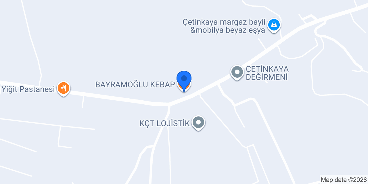 BAYRAMOĞLU KEBAP konumu