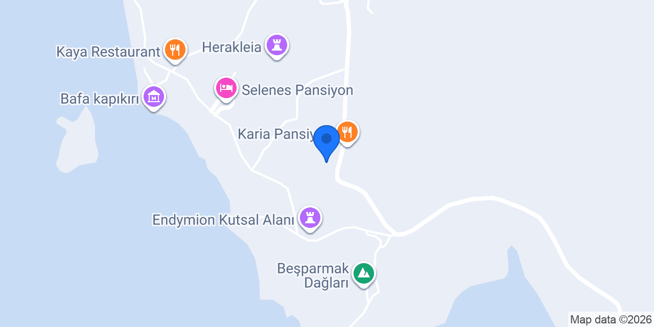 Pelikan Pansiyon Restorant konumu