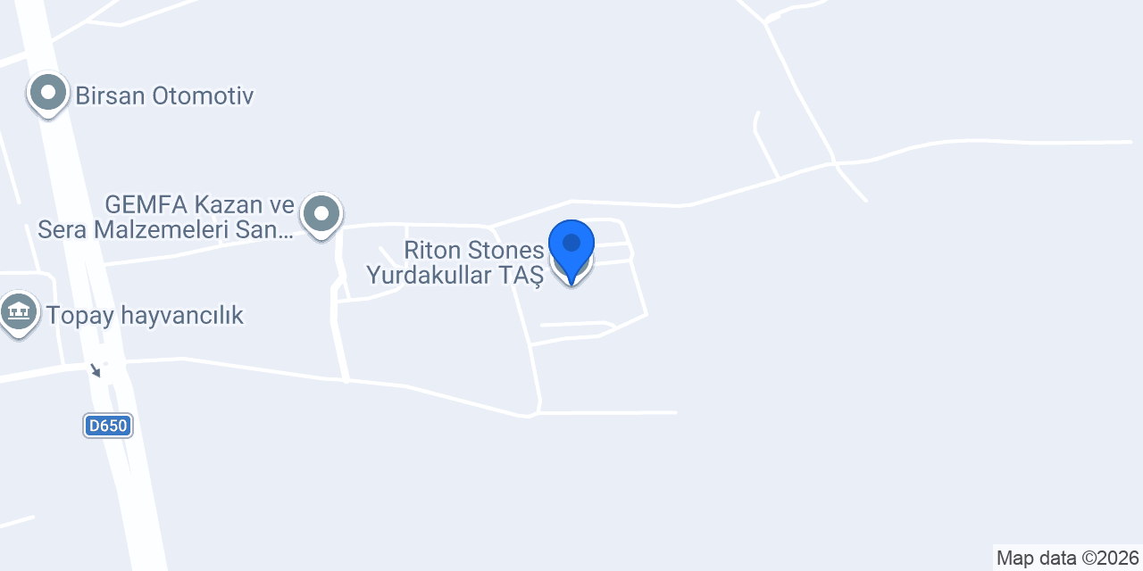 Riton Stones Yurdakullar T.A.Ş konumu