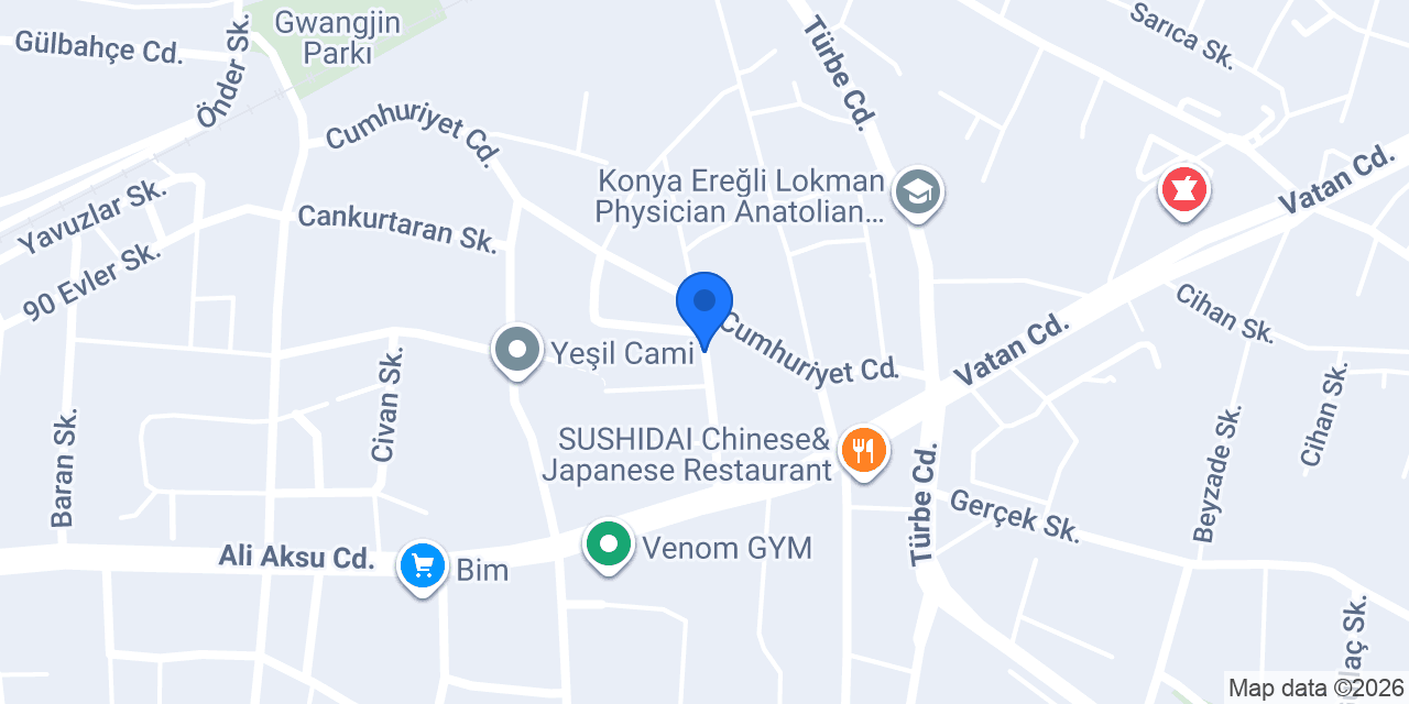 Güler Yuva Evleri konumu