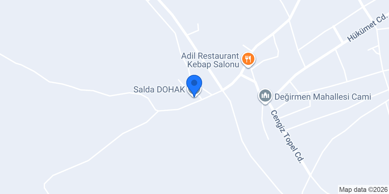 Salda DOHAK konumu