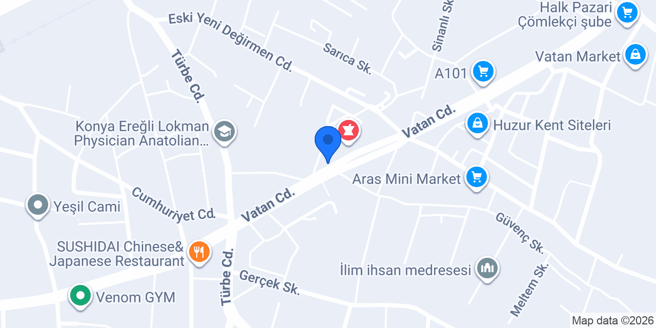 Özdogan Eczanesi konumu