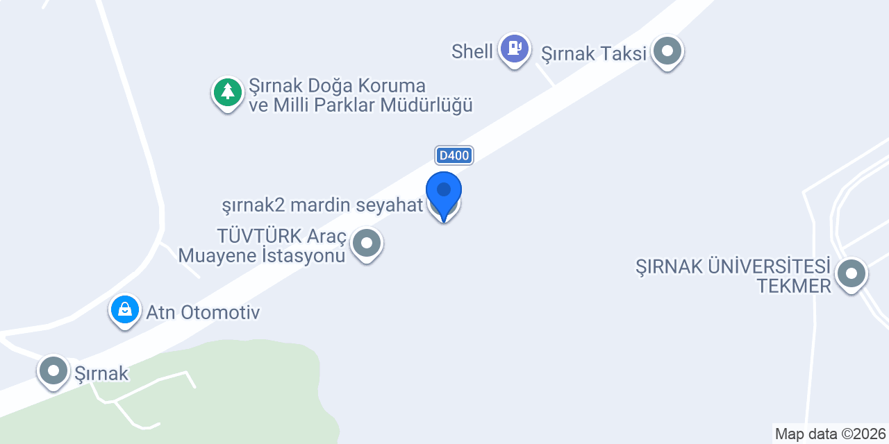 şırnak2 mardin seyahat konumu