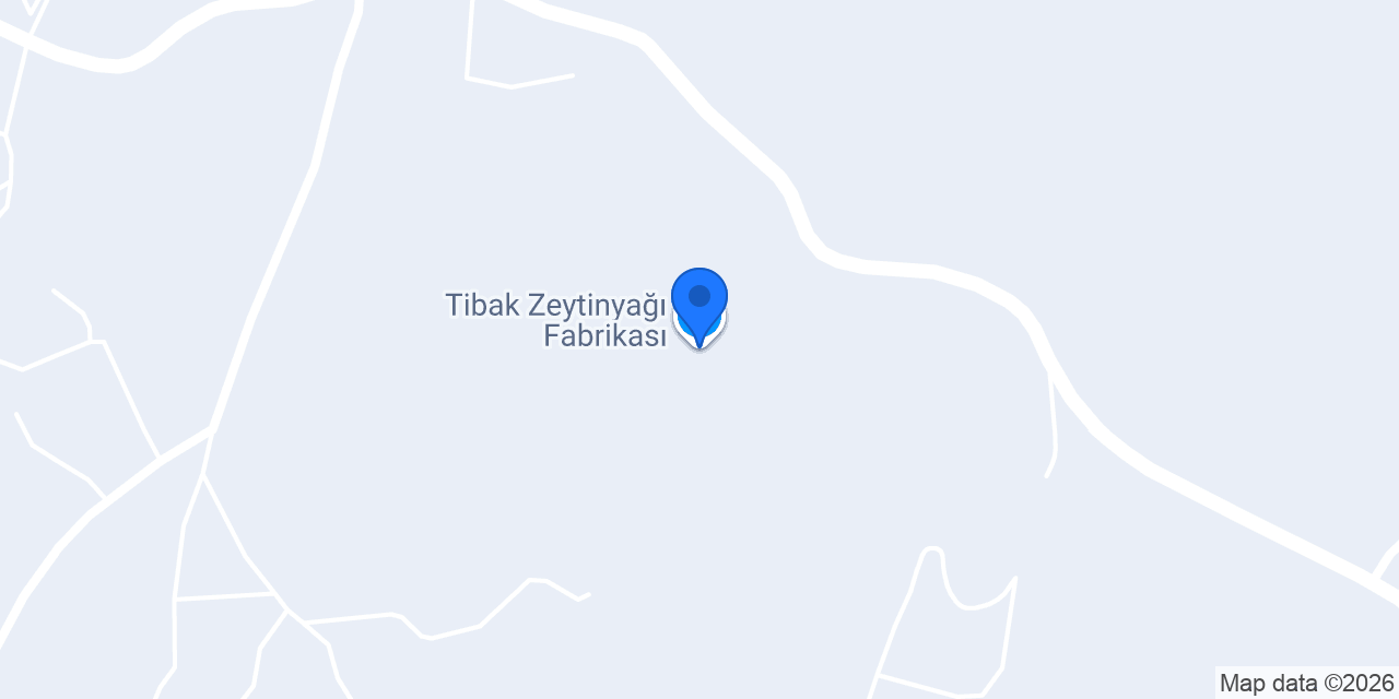 Tibak Zeytinyağı Fabrikası konumu