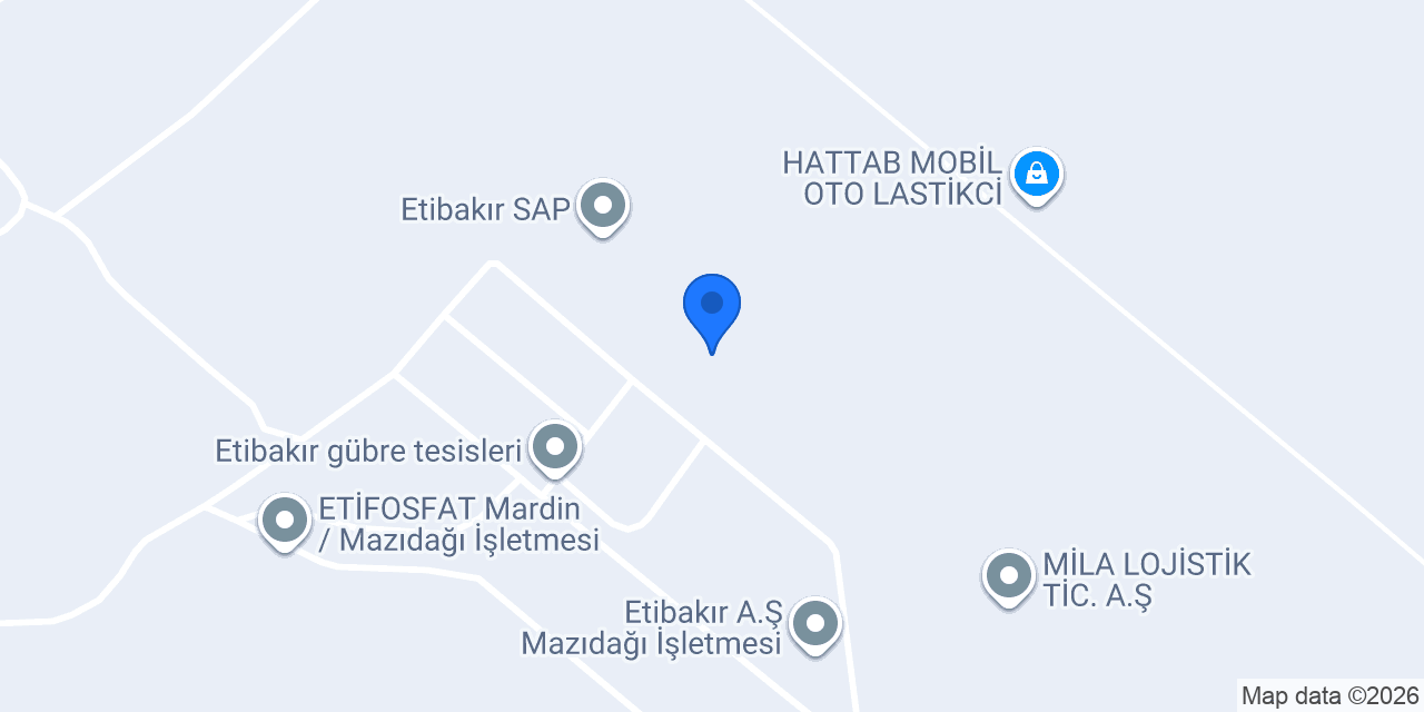 Etibakır Şalt binası konumu