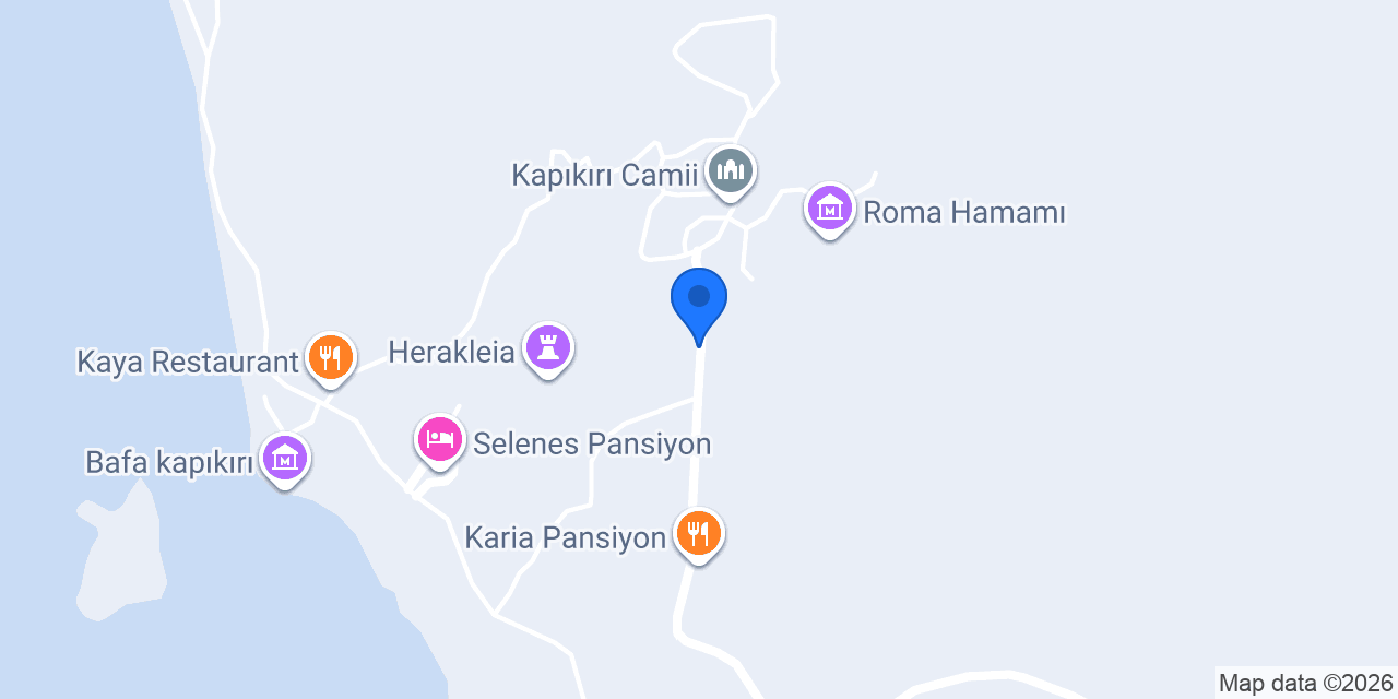 Agora Pansiyon ve Restaurant konumu