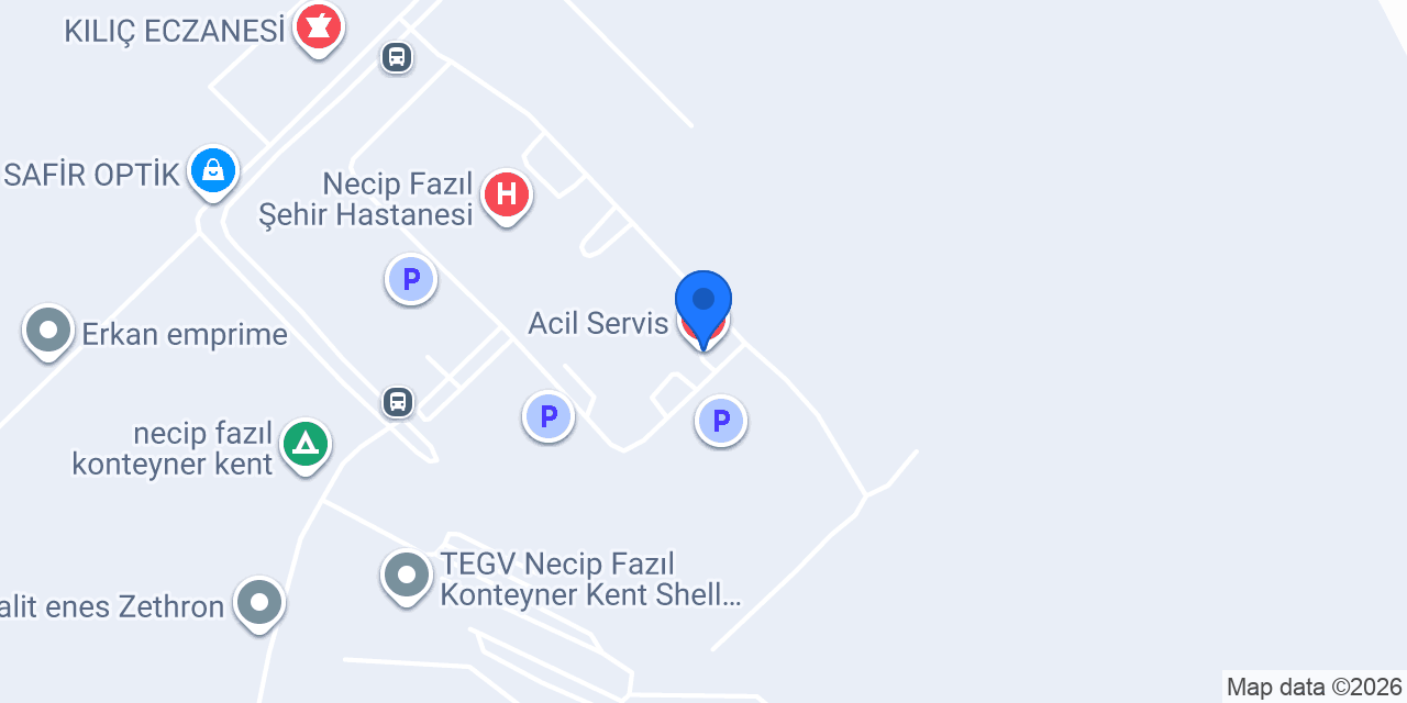 Acil Servis konumu