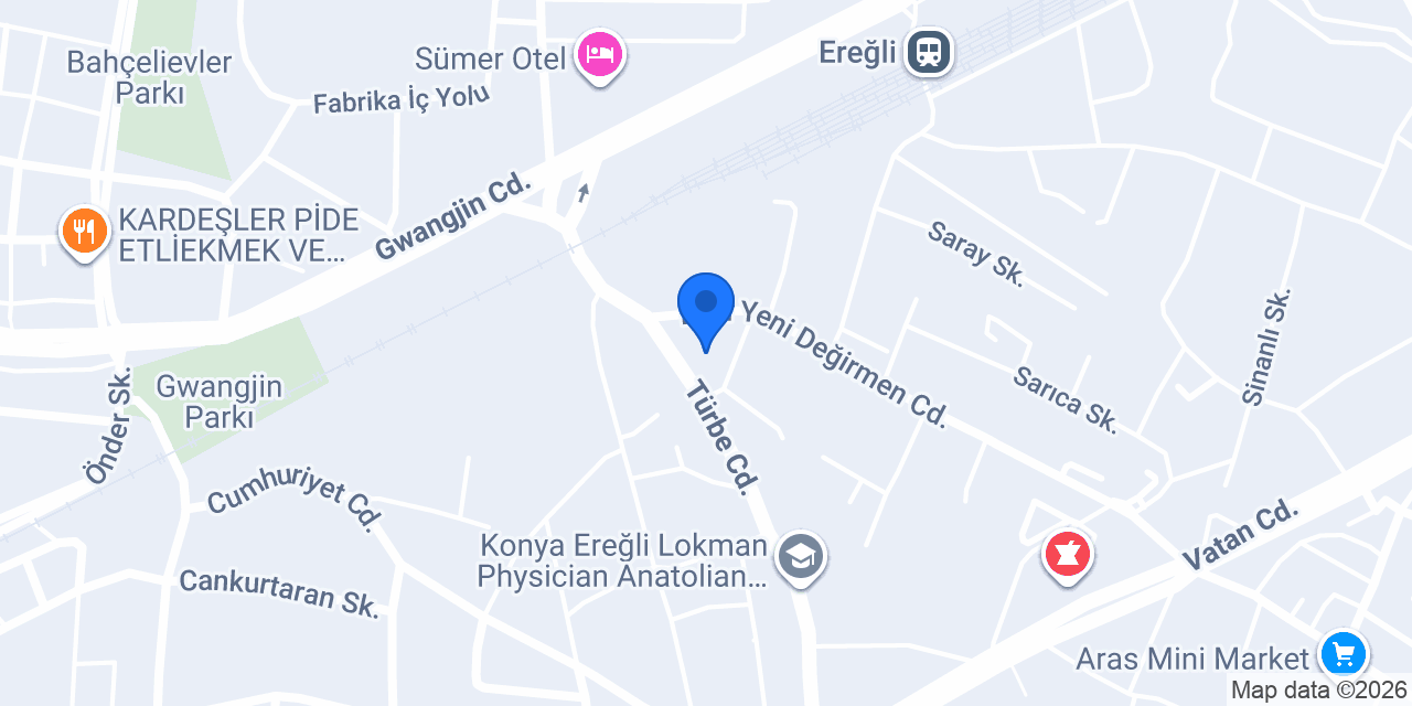 Hazal Ekmek Fırını konumu
