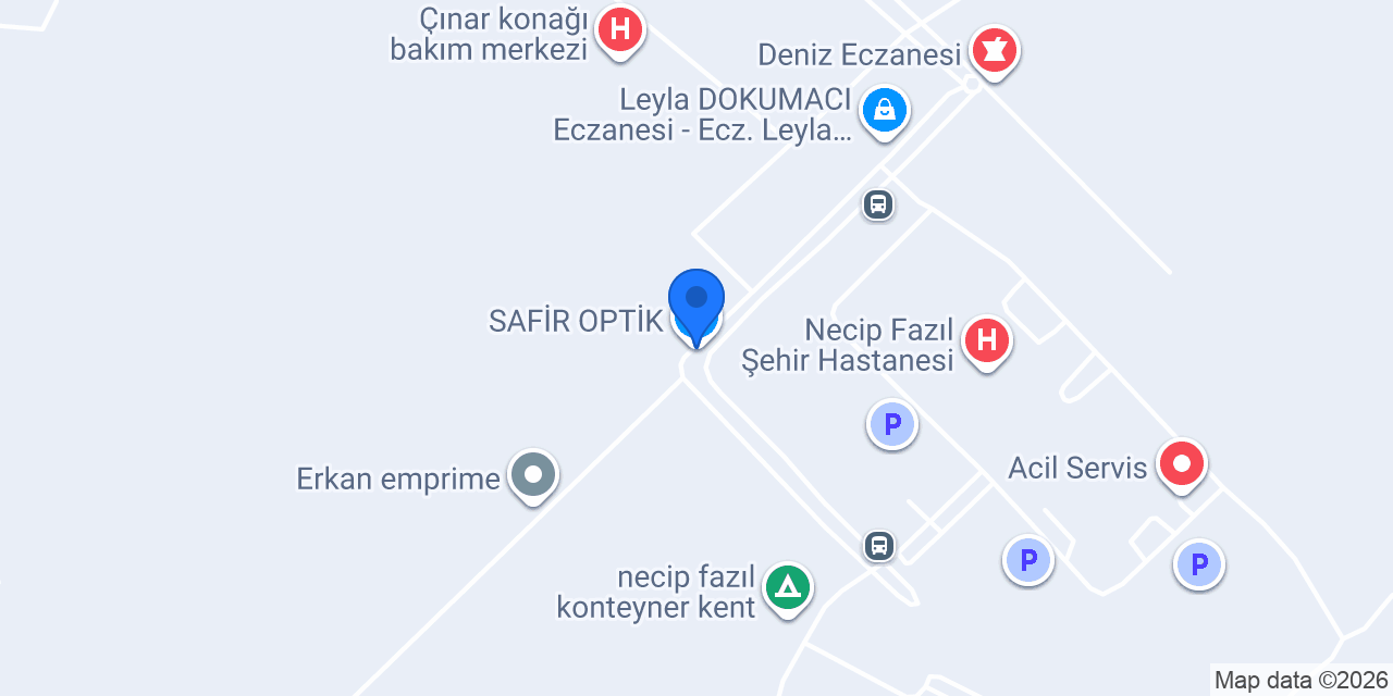 SAFİR OPTİK konumu