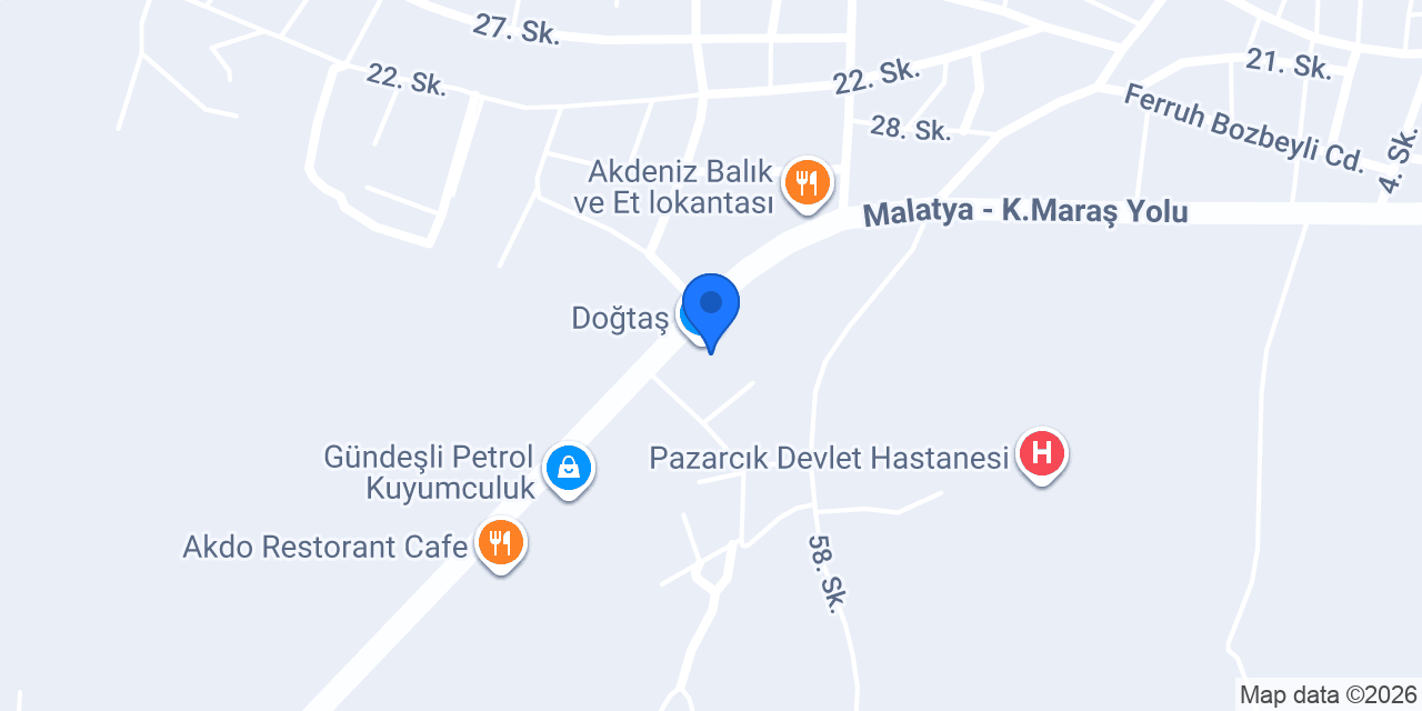 Doğtaş konumu