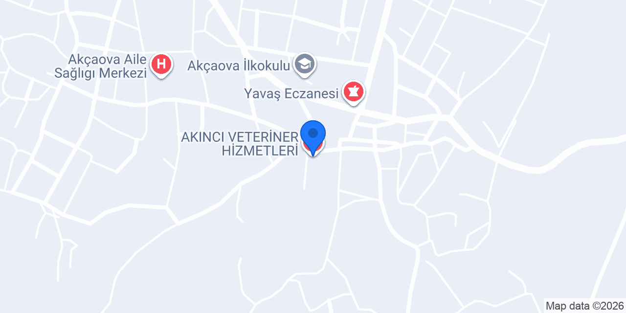 AKINCI VETERİNER HİZMETLERİ konumu