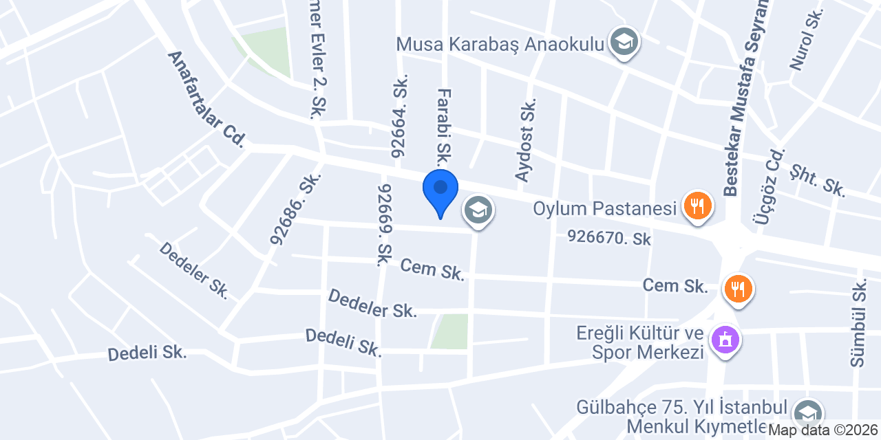 Ayhan ahşap konumu