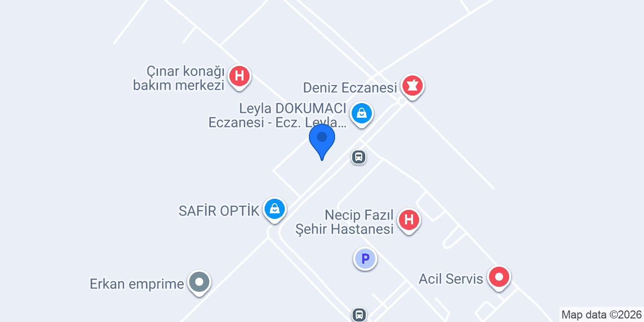ÇETİN Medikal konumu