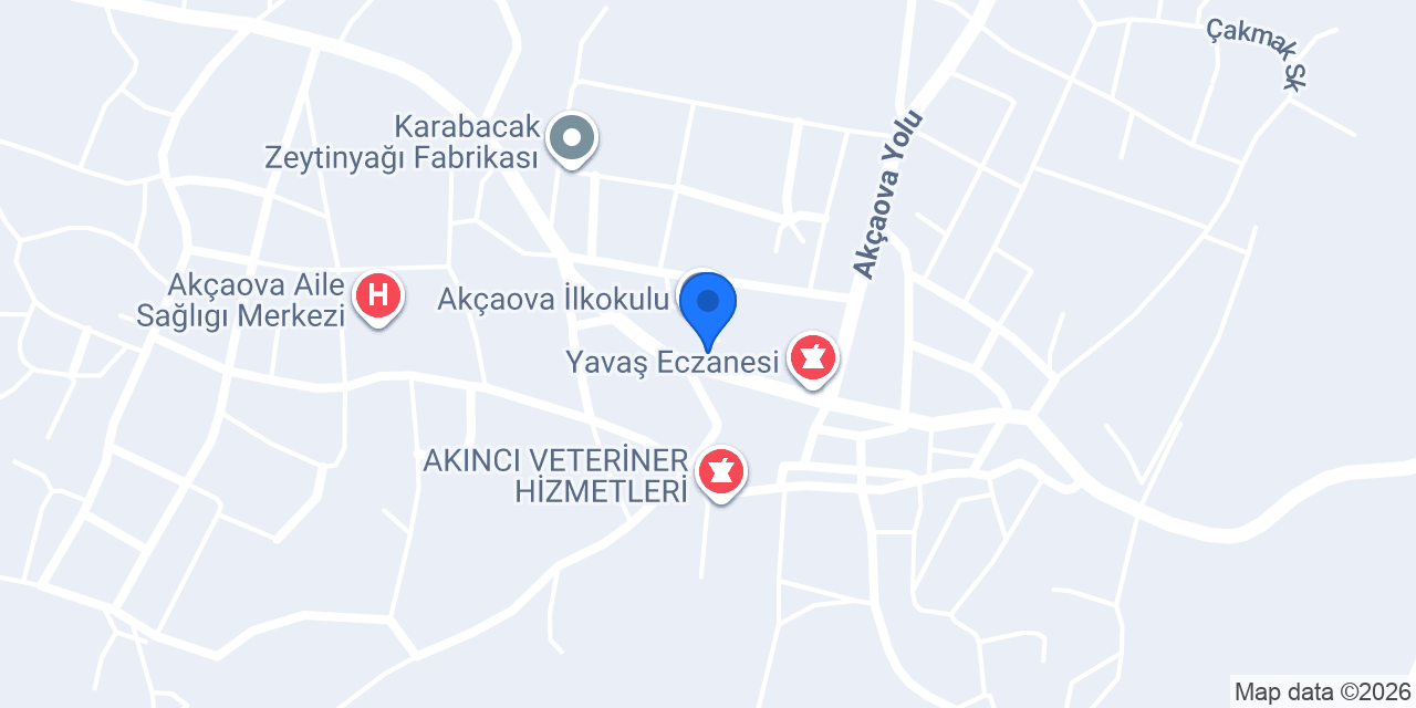 Yöreyen Veteriner Kliniği konumu