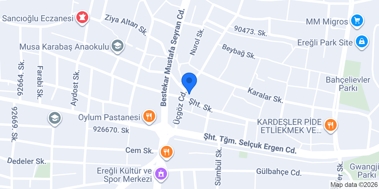 Durmaz Motor & Yedek parça konumu