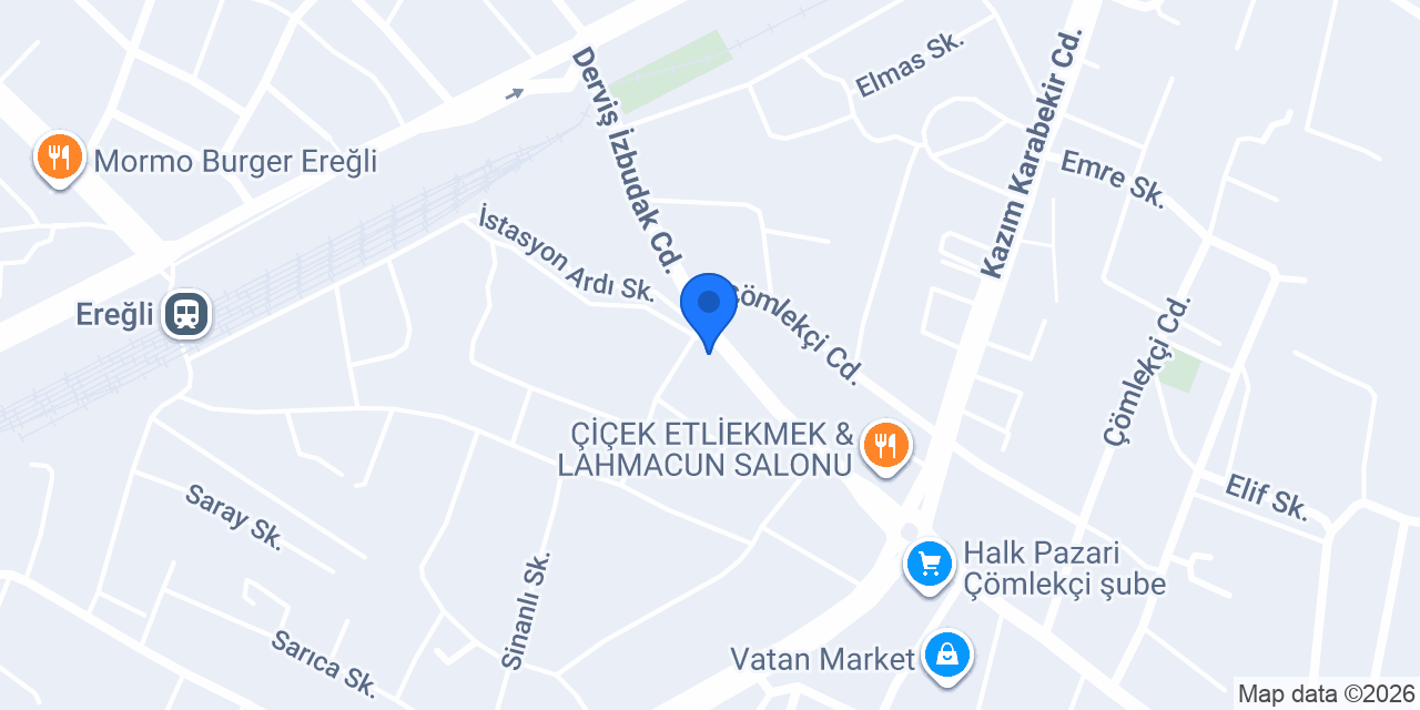 Ereğli Carcı İnşaat ve Hafriyat konumu