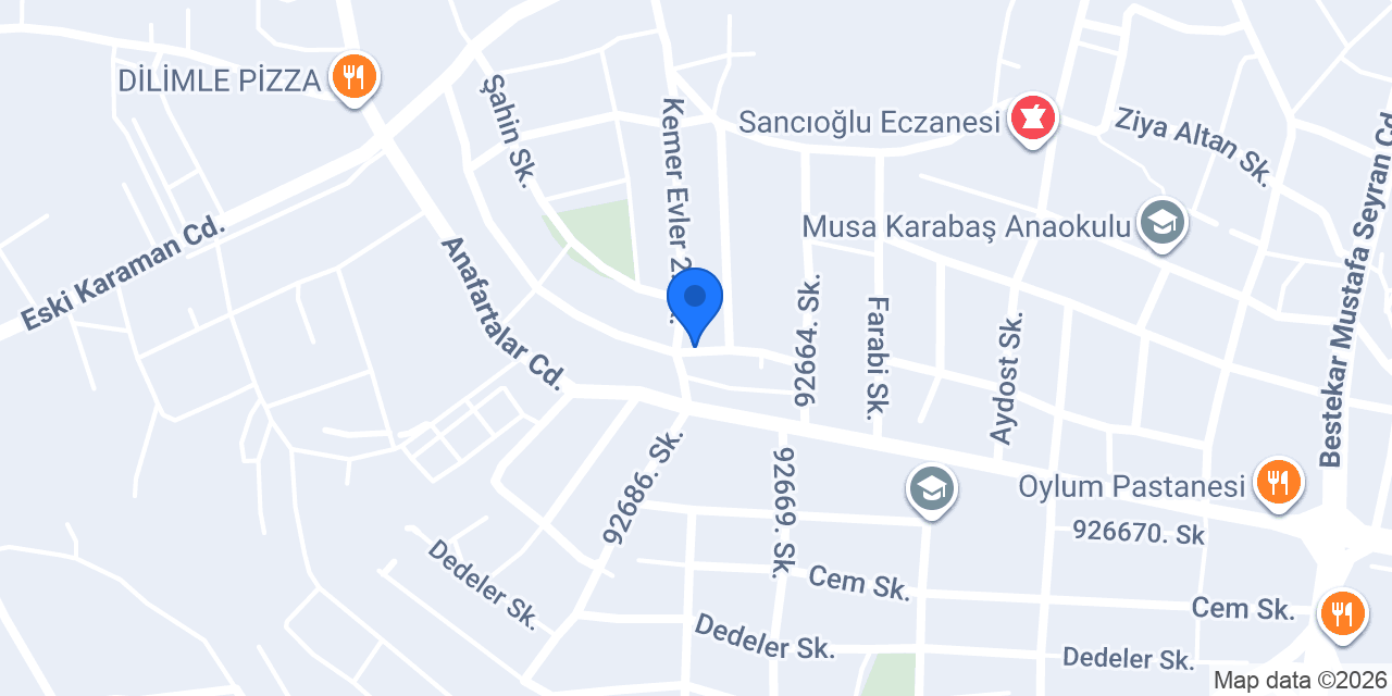 Doğan Optik konumu