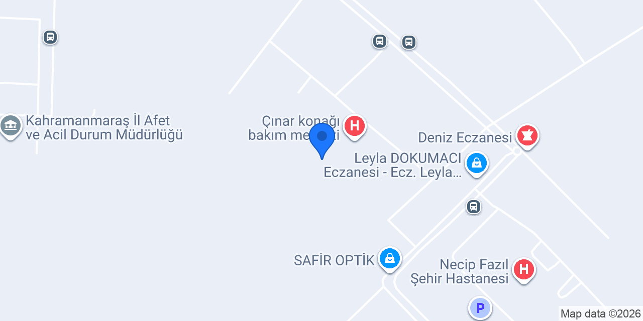 Dulkadiroğlu Anadolu Lisesi konumu