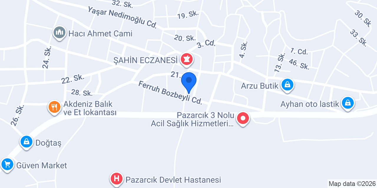 Asya Koca Tarım konumu