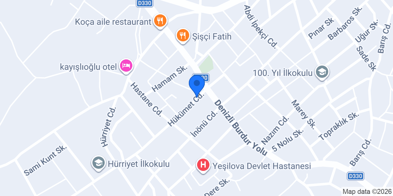 AKDENİZ ECZANESİ konumu