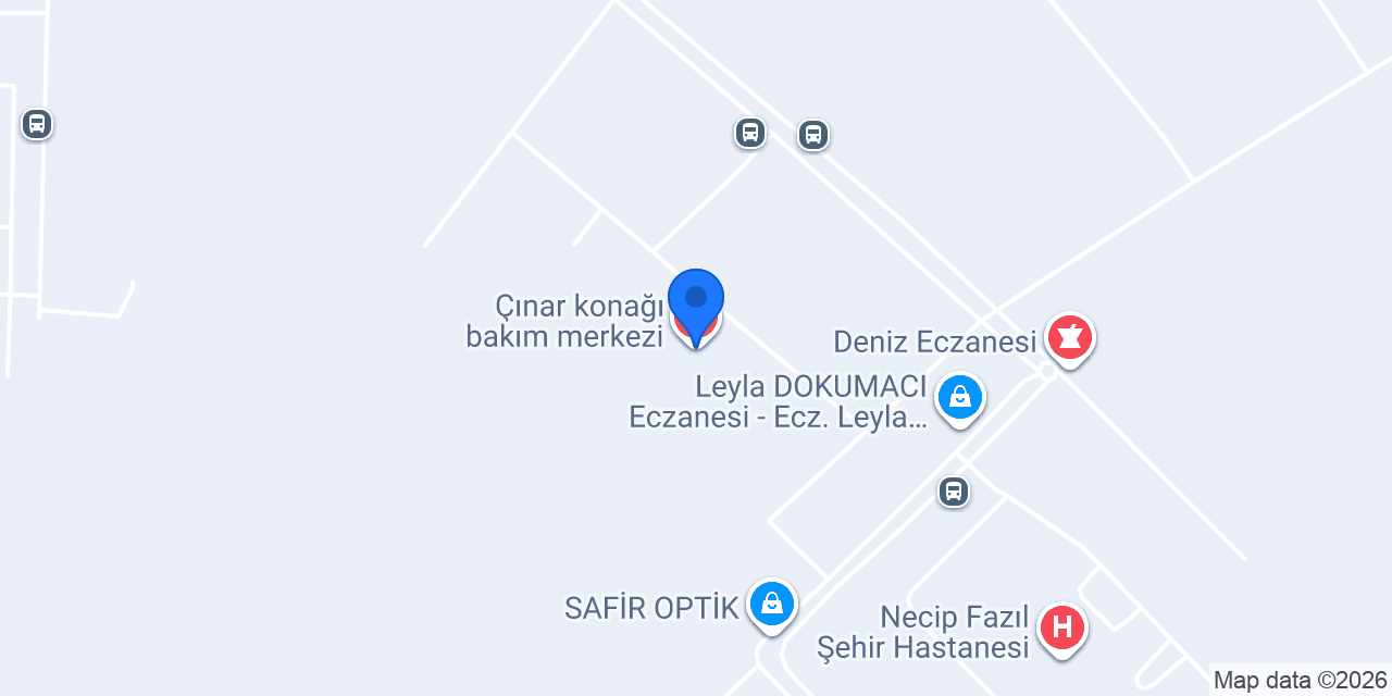 Çınar konağı bakım merkezi konumu