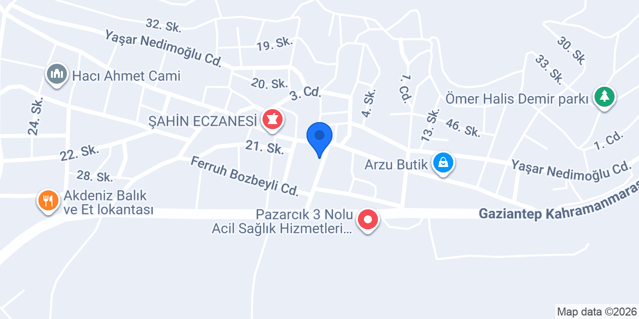 Akdere Hırdavat konumu