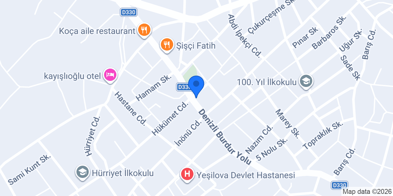 ŞİFA ECZANESİ konumu