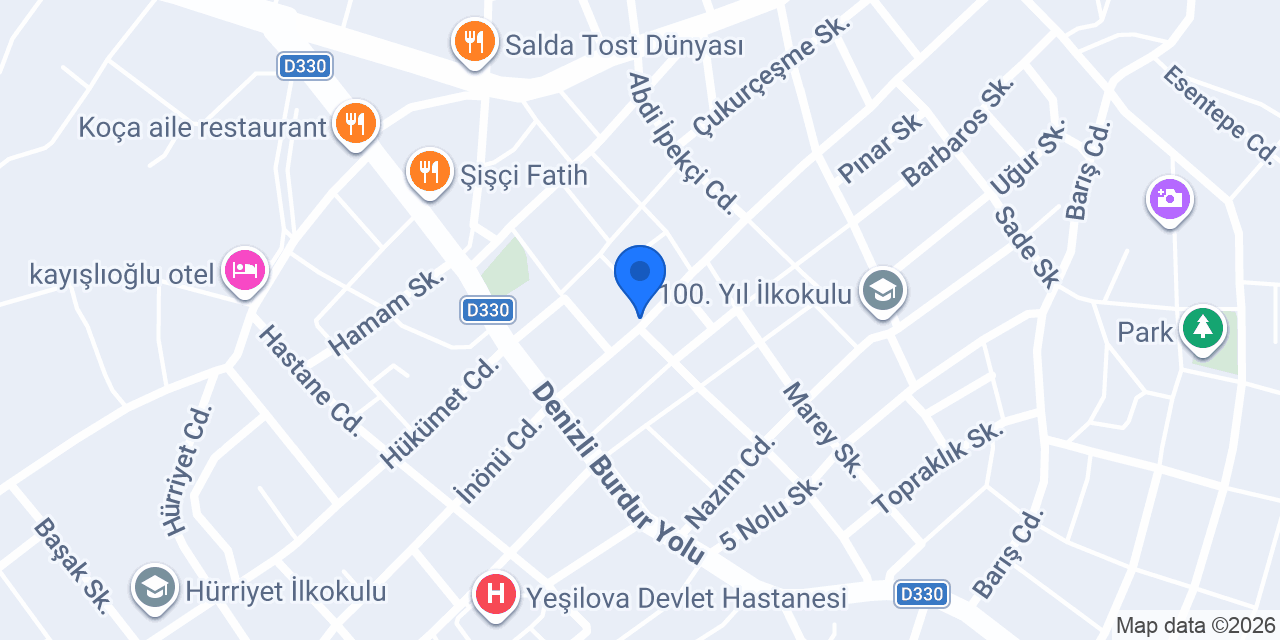 salda akademi sürücü kursu konumu