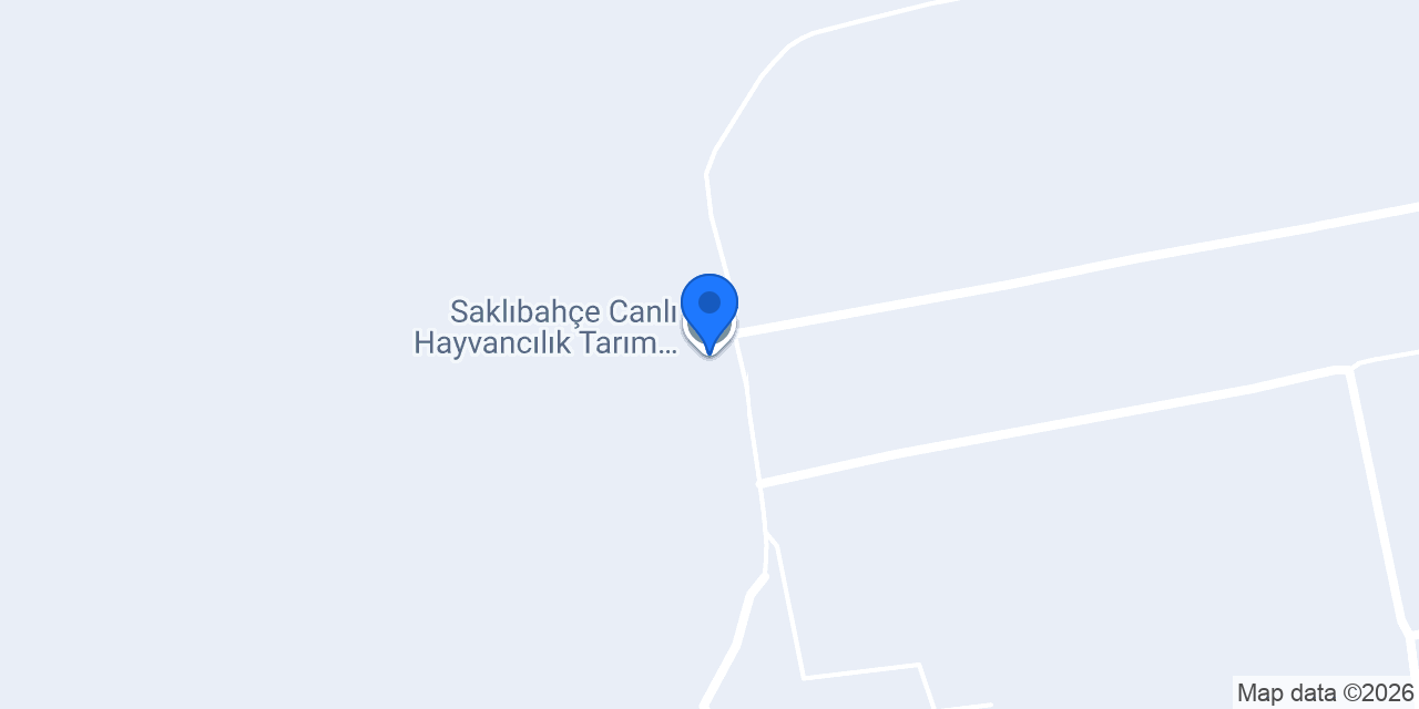 Saklıbahçe Canlı Hayvancılık Tarım Gıda San. Ve Tic. A.Ş. konumu