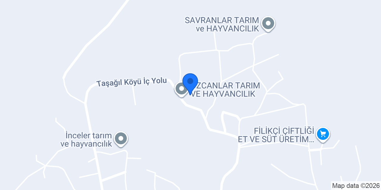 ÖZCANLAR TARIM VE HAYVANCILIK konumu