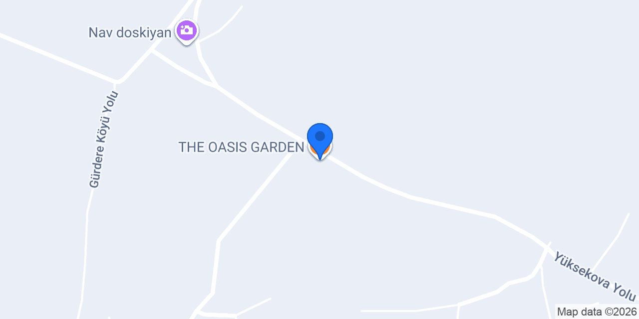 THE OASIS GARDEN konumu